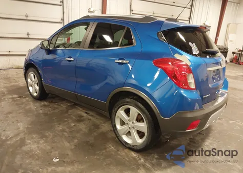 2015 Buick Encore Convenience from USA, damaged, VIN KL4CJFSB9FB146576